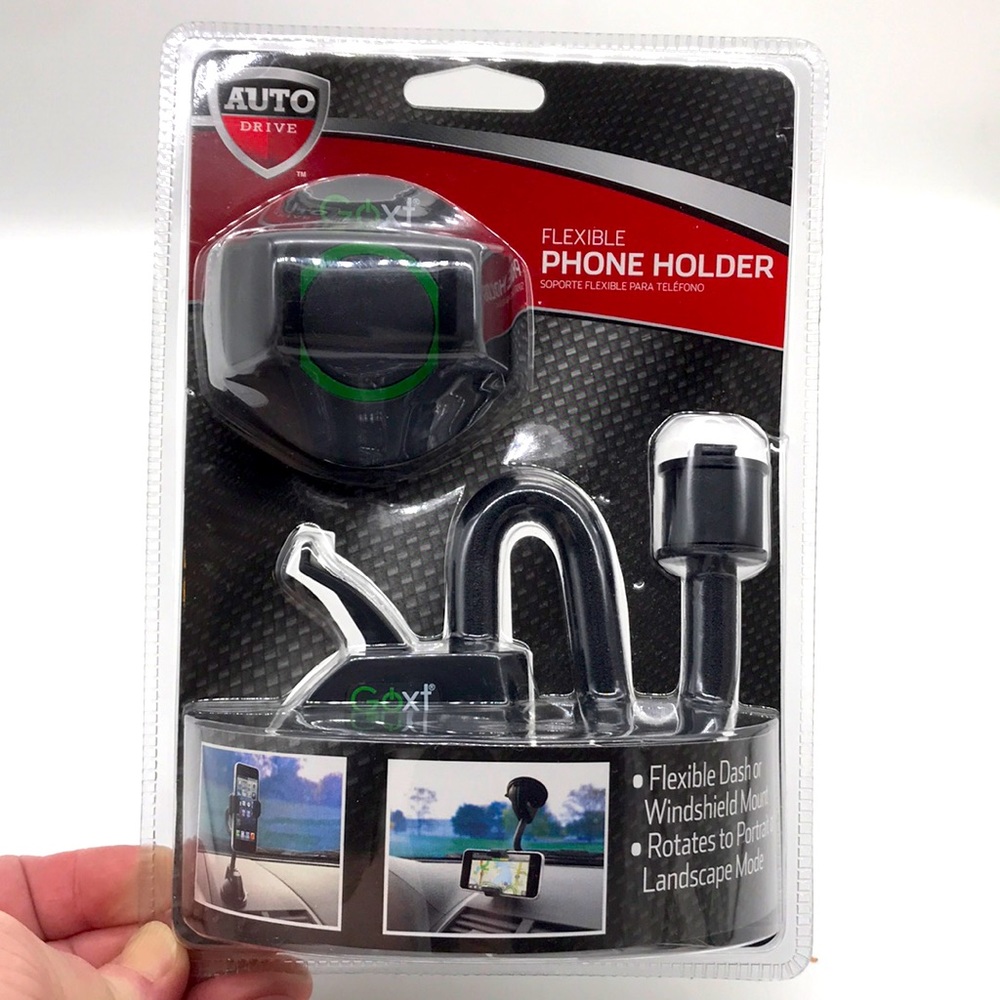 Auto Drive Flexible Phone Holder/Dashboard & Windshield Mount
